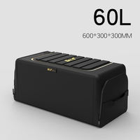 Vente chaude grande capacité multi-usages Oxford tissu coffre de voiture organisateur boîte de rangement