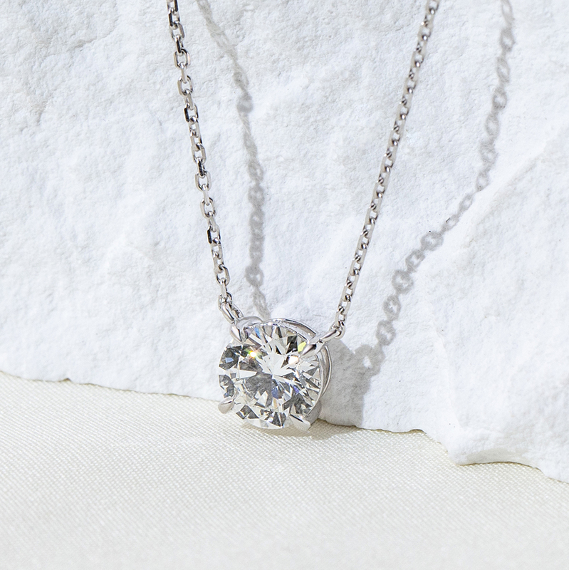 MiShang Jewelry IGI 18K White Gold