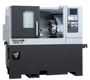 Máquina de torno CNC de torreta de alta precisión de rigidez TSUGAMI de Japón, alta productividad, de alta precisión, para el 2017