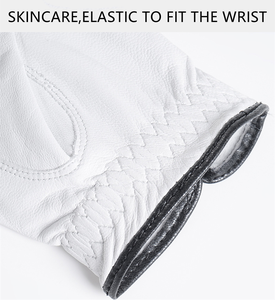 Găng tay chơi gôn nam tay trái màu trắng ngoài trời Da mềm cao cấp Mọi thời tiết Độ bám thoải mái Đàn hồi tốt Thoáng khí Găng tay chơi gôn - Product Image 5