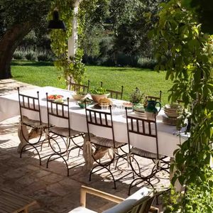 Silla de Jardín de Hierro Forjado <span class=keywords><strong>para</strong></span> Exteriores, Impermeable, Económica en Oferta - Product Image 5