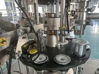 Équipement de remplissage et de scellage de tubes de crème et d'onguentes de haute précision, entièrement électrique, contrôlé par PLC, conforme aux normes GMP avancées, 100-150 ml