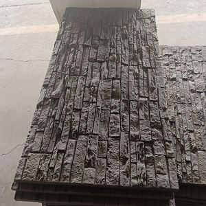 Alta Qualidade Artificial / Faux Poliuretano PU Pedra Pele Folheado Revestimento PU Espuma Pedra Painel De Parede - Product Image 4