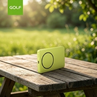 Banques d'alimentation portables sans fil magnétiques, minces, personnalisées, en alliage d'aluminium, charge rapide PD 20W, 5000mAh