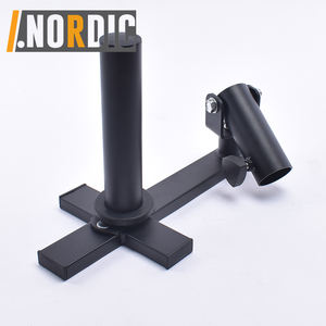 Base de jasmin Portable, Rotation à 360 degrés, attache de la barre en T, plate-forme en plastique, multifonctionnel, pour entraînement de poids - Product Image 2