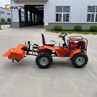 Tractor Agrícola Grace con Envío Gratuito, Mini Tractor de 18 HP con Arranque Eléctrico Diésel, 4WD, Implementos Agrícolas con Bomba para Motor