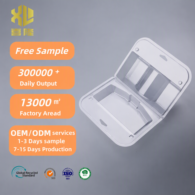Clamshell Blister Packs Tray, Plastic Clamshell Case, Custom Clamshell Blister Packaging