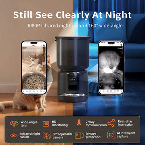 Nouvelle série 4L batterie automatique chat mangeoire Tuya APP WiFi caméra enregistrement vocal sans fil intelligent mangeoire pour animaux de compagnie - Product Image 3