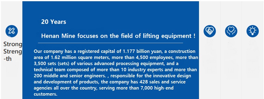 Electric double girder under-slung rail-passing crane for maintain and repair coal mills