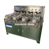 Machine de remplissage automatique de soda CO2 électrique à commande pneumatique haute pression, pompe 220V, applications alimentaires et boissons, cylindre de 0,6L
