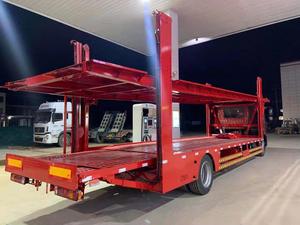 Camion porte-voitures 5 voitures, <span class=keywords><strong>remorque</strong></span> porte-voitures <span class=keywords><strong>pas</strong></span> chère, transport de voitures, semi-<span class=keywords><strong>remorque</strong></span> - Product Image 5