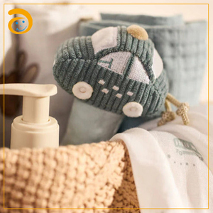 Jouet hochet en peluche douce en forme de voiture et d'ours, facile à saisir, jouet de développement pour les tout-petits - Product Image 3