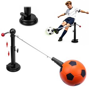 Dual-Use Adult Football Trainer Foot Feel Dribbling Field <b>Ball</b> <b>Training</b> Equipment Steel Black Eco-friendly Durable Outdoor - Product Image 1
