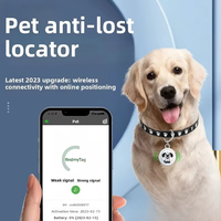 Collier de suivi GPS pour chien et chat, mini traceur Bluetooth étanche anti-perte pour animaux de compagnie, dispositif de localisation intelligent en temps réel, batterie 1 an