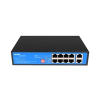 Pabrik Industri Gigabit Jaringan Switch PoE Ethernet Switch Jaringan 4 8 16 24 Port Core Switch