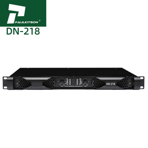 Paulkitson, amplificador de potencia profesional de clase D de 2 canales, carcasa metálica de 4 ohmios para uso en escenario - Product Image 4