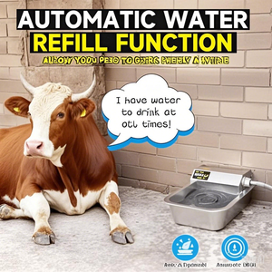 Cuenco de agua automático de acero inoxidable, nueva condición <span class=keywords><strong>para</strong></span> animales de bebedero de vaca, perro, ganado, oveja - Product Image 2