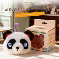 10cm Intelligentes Dialog-Spielzeug KI-Panda-Roboter-Anhänger KI-Spielzeug Internationaler Standard 88 Sprachen Smart Home Geräte