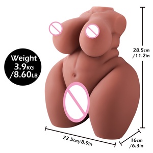 Half-body Realistic Doll Adult Sex Toy, Simulated <strong>Large</strong> <strong>Breasts</strong> Plump Male Masturbator Male Masturbation Sex Toys - Product Image 1