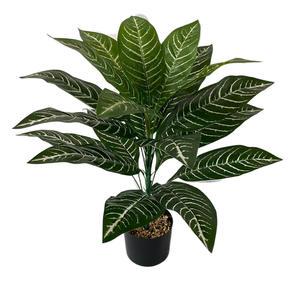 ใบ<span class=keywords><strong>ใหญ่</strong></span><span class=keywords><strong>ต้น</strong></span>ไม้ประดิษฐ์ต้นไม้ปลอมสำหรับตกแต่งบ้านใบตองใบสัมผัสจริง - Product Image 5