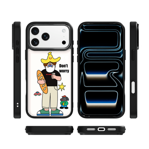 เคสโทรศัพท์ AG Feeling Black Edge ลาย Gilding <span class=keywords><strong>Whitebeard</strong></span> สำหรับ iPhone 17 17pm 16pro 15 15pm 15pro 14pm แบบแม่เหล็ก - Product Image 3