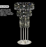 Support de fleur de table en acrylique Ornements de décoration de scène de mariage Fer Galvanoplastie Grande roue Bande de cristal Support de fleurs