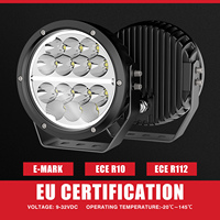 Nouvelles Feux de Conduite LED JDS 63W 6,5 POUCES 10000LM 12V pour Voiture, UTV, VTT, Tout-terrain - Phares Antinébuleux, Faisceau Concentré et Diffus - Mise à Niveau et Rénovation - Garantie 2 Ans