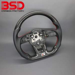 BSD carbone pour Audi A3 S3 RS3 8Y flambant neuf modifier voiture personnalisé Sport véritable Fiber de carbone volant BSD personnalisé volant - Product Image 3