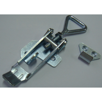 Attache de rampe de porte de remorque industrielle horizontale à levier