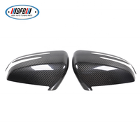 Pour Mercedes Benz classe C W204 2012-2013 lifting sec en fibre de carbone rétroviseur couverture ajouter sur Style