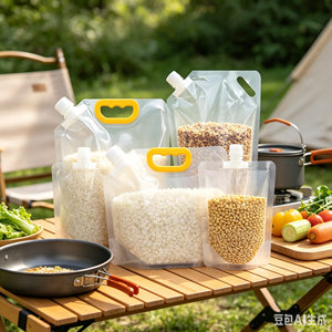 Bolsa con Boquilla Vertical de 15L, Resistente a la Humedad, para Viajes al Aire Libre, Conservación de Cereales Secos, Suministro al por Mayor - Product Image 1