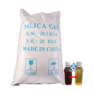 Suministro de fábrica: Gel de sílice de grado industrial, arena blanqueadora, dióxido de sílice granular 40-120 mallas, alta pureza, <span class=keywords><strong>decolorante</strong></span> para aceite residual oscuro - Product Image 1