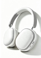 Casque sans fil ANC surdimensionné, design pliable, réduction du bruit