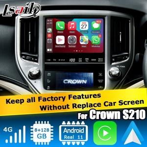 Android 13 8 + 128 Carplay Android hộp tự động cho TOYOTA vương miện aws210 gws215 aws214 Majesta vận động viên 2013-2018 video giao diện - Product Image 2