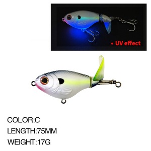 Esche Artificiali per <span class=keywords><strong>Pesca</strong></span> in Acqua Dolce e Salata, Wobbler per Immersioni, Crankbait, Swimbait per <span class=keywords><strong>Pesca</strong></span> di Bass e Trota, 75mm 17g - Product Image 1