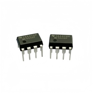 Circuits intégrés NE5532 de haute qualité, neufs, en stock, prix bas, composants électroniques - Product Image 1