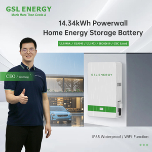 GSL ENERGY Batería Solar Powerwall de 5kWh, 10kWh, 15kWh, 48V, 51.2V, 8500 Ciclos, Certificación UL9540A, CE, IEC62619, Solución para Proyectos de Almacenamiento - Product Image 2