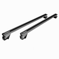 Système de barres de toit professionnelles pour voiture - Barres en aluminium aérodynamiques avec sécurité par clé, compatibles avec la plupart des modèles de SUV