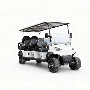 Voiturette de golf électrique personnalisée à 2 places avec moteur, batterie au lithium, mini camionnette tout-terrain pour usage hôtelier - Product Image 4
