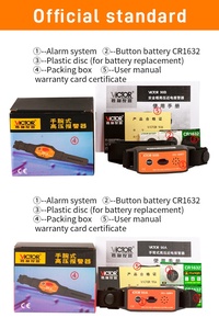 VICTOR90Bウェアラブルヘルメットタイプ電圧検出器電気アラーム非接触安全保護高電圧アラームインジケーター - Product Image 4