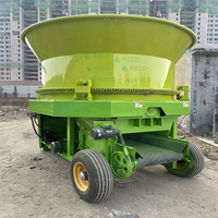 Électrique et diesel à grande échelle alimentation du bétail herbe balles de foin pâturage fourrage hachoir rotatif broyeur à marteaux broyeur déchiqueteuse