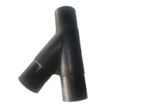 Raccords de soudage de type Y 45 degrés Y raccord wye haute polyéthylène