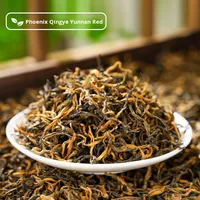 Teh Bunga Gongfu Yunnan Fengqing Dianhong One Bud One Leaf dengan Aroma Madu Mentah, Daun Teh Sutra Emas, Teh Pelangsing