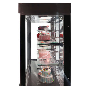 <span class=keywords><strong>Vitrina</strong></span> Refrigerada <span class=keywords><strong>Vertical</strong></span> para Pasteles, Exhibidor de Repostería, Refrigerador para Panadería, Gabinete Refrigerado para Pasteles, Enfriador de Repostería Occidental - Product Image 3