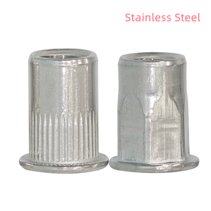 Nhà Máy Bán buôn nhôm đầu phẳng <span class=keywords><strong>knurl</strong></span> riveting đinh tán hạt ren chèn <span class=keywords><strong>SS</strong></span> Hex lục giác đinh tán hạt cho phần cứng - Product Image 3