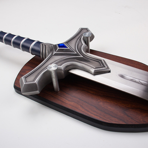 Épée de soldat populaire de 108 cm inspirée du <span class=keywords><strong>monde</strong></span> du film <span class=keywords><strong>World</strong></span> <span class=keywords><strong>of</strong></span> <span class=keywords><strong>Warcraft</strong></span>, objet de collection pour jeux de rôle - Product Image 5