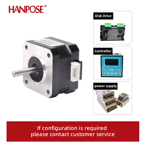 Hanpose 1.8องศา NEMA 17สเต็ปเปอร์มอเตอร์2เฟส<span class=keywords><strong>17HS2408S</strong></span>-DBX 0.6A 12N ซม. เครื่องพิมพ์3D เชิงเส้นขนาดเล็ก4 Leads 42มอเตอร์12V - Product Image 5