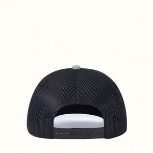 Casquettes Snapback Classiques en Gros, Vintage, Gris Mélange, Noir, Richardson 112, avec Patch en Cuir, Casquettes Trucker Personnalisées - Product Image 2