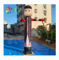 BOYAN Usine Personnalisée 10ft 20ft Gonflable Tube Homme Géant Agitant Bras Fly Guy Ondulé Marionnette Air Danseur