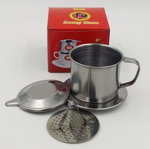Café vietnamien goutteur Machine à café Phin <span class=keywords><strong>filtre</strong></span> papier gratuit cafetière Portable - Product Image 3